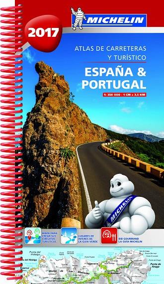 ATLAS DE CARRETERAS Y TURÍSTICO ESPAÑA & PORTUGAL 2017 | 9782067217690 | VARIOS AUTORES | Llibreria Online de Banyoles | Comprar llibres en català i castellà online