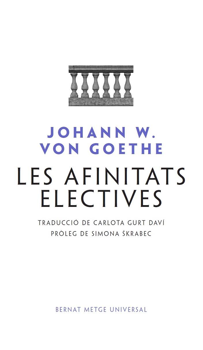 AFINITATS ELECTIVES, LES | 9788498594041 | VON GOETHE, JOHANN WOLFGANG | Llibreria Online de Banyoles | Comprar llibres en català i castellà online