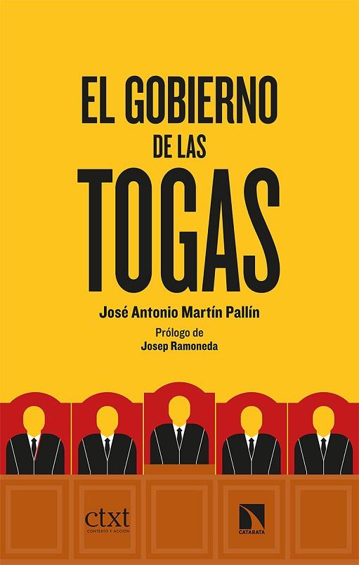 GOBIERNO DE LAS TOGAS, EL | 9788413520865 | MARTÍN PALLÍN, JOSÉ ANTONIO | Llibreria Online de Banyoles | Comprar llibres en català i castellà online