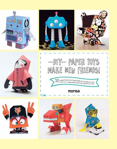 -DIY- PAPER TOYS. MAKE NEW FRIENDS! | 9788416500192 | INSTITUTO MONSA DE EDICIONES | Llibreria Online de Banyoles | Comprar llibres en català i castellà online