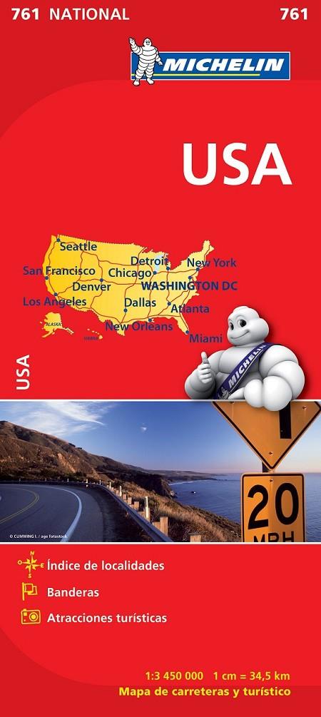MAPA NATIONAL U.S.A. | 9782067173309 | VARIOS AUTORES | Llibreria Online de Banyoles | Comprar llibres en català i castellà online