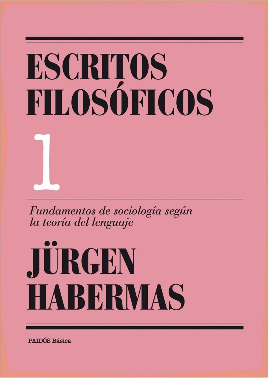 ESCRITOS FILOSÓFICOS 1 | 9788449326073 | HABERMAS, JÜRGEN | Llibreria Online de Banyoles | Comprar llibres en català i castellà online