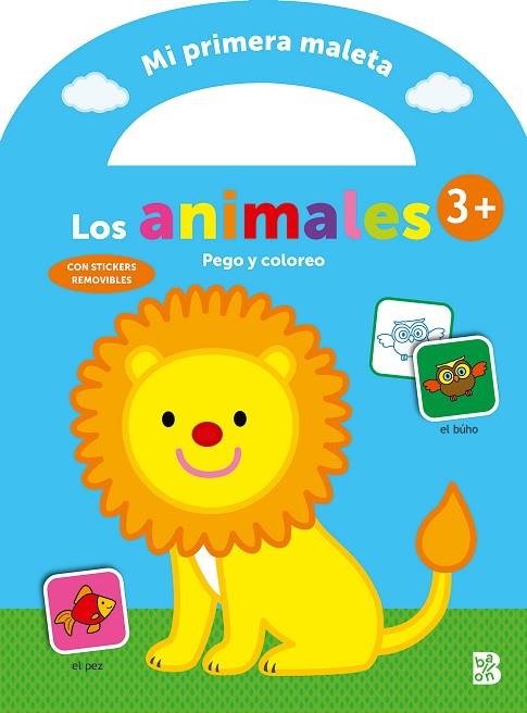 MI PRIMERA MALETA - PEGO Y COLOREO - LOS ANIMALES | 9789403228723 | BALLON | Llibreria Online de Banyoles | Comprar llibres en català i castellà online