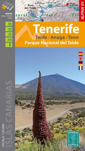 TENERIFE 1:25.000 4 MAPAS | 9788480908092 | Llibreria Online de Banyoles | Comprar llibres en català i castellà online