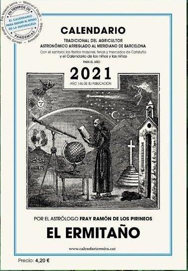 CALENDARIO ERMITAÑO 2021 | 9782809202038 | MORERA | Llibreria Online de Banyoles | Comprar llibres en català i castellà online