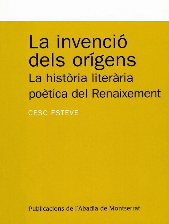 INVENCIO DELS ORIGENS, LA | 9788484152170 | ESTEVE,CESC | Llibreria Online de Banyoles | Comprar llibres en català i castellà online