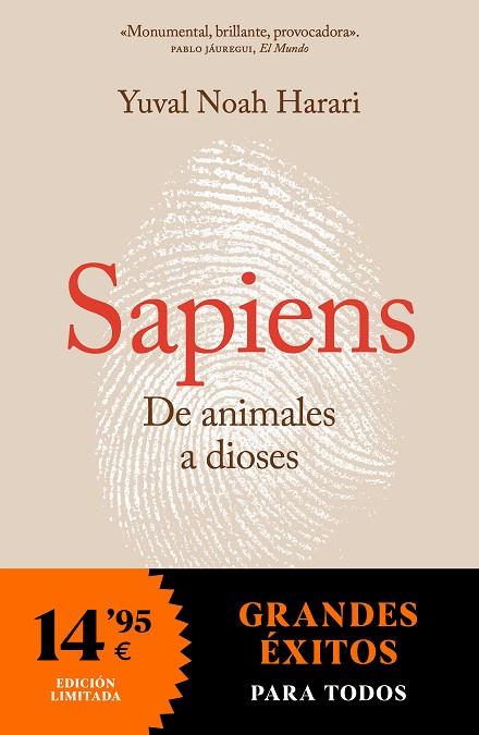 SAPIENS. DE ANIMALES A DIOSES | 9788466342285 | HARARI, YUVAL NOAH | Llibreria Online de Banyoles | Comprar llibres en català i castellà online