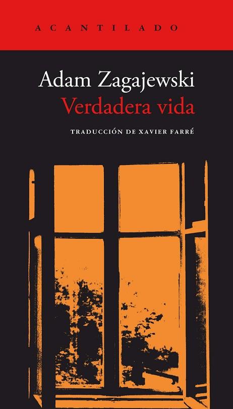 VERDADERA VIDA | 9788419036384 | ZAGAJEWSKI, ADAM | Llibreria Online de Banyoles | Comprar llibres en català i castellà online