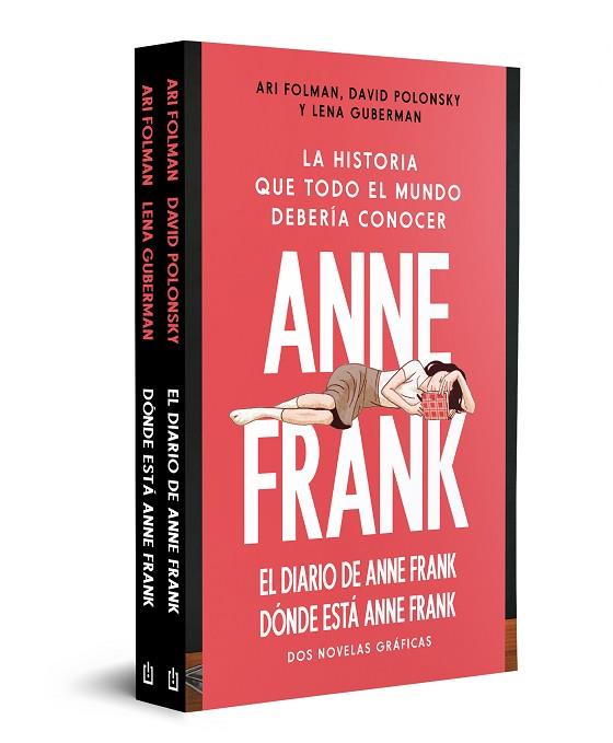 PACK ANNE FRANK (DIARIO DE ANNE FRANK | DÓNDE ESTÁ ANNE FRANK?) | 9788466374217 | FRANK, ANNE | Llibreria Online de Banyoles | Comprar llibres en català i castellà online