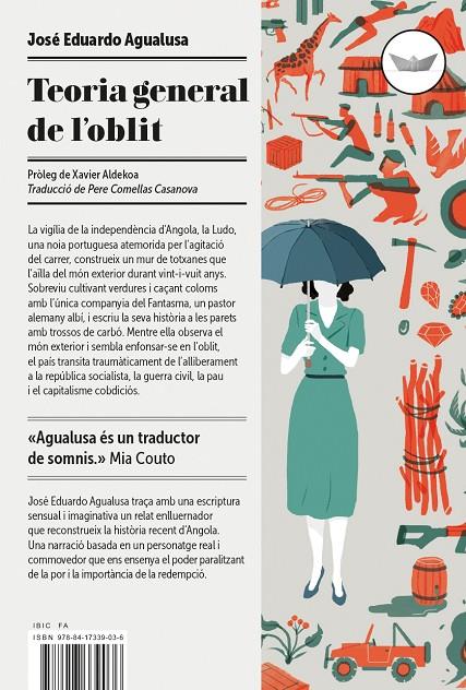 TEORIA GENERAL DE L'OBLIT | 9788417339036 | AGUALUSA, JOSÉ EDUARDO | Llibreria Online de Banyoles | Comprar llibres en català i castellà online