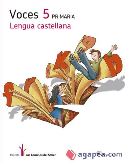 VOCES: LENGUA CASTELLANA, 5º PRIMARIA | 9788490474105 | VA | Llibreria Online de Banyoles | Comprar llibres en català i castellà online