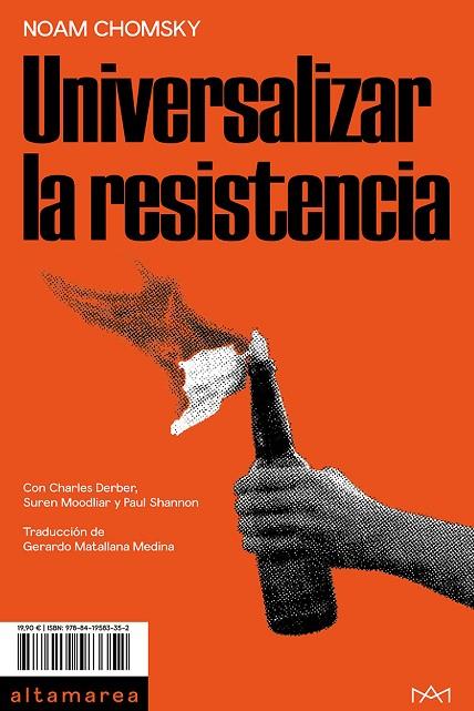 UNIVERSALIZAR LA RESISTENCIA | 9788419583352 | CHOMSKY, NOAM | Llibreria Online de Banyoles | Comprar llibres en català i castellà online