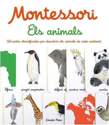 MONTESSORI. ELS ANIMALS | 9788413894676 | HERRMANN, ÈVE/TCHOUKRIEL, EMMANUELLE | Llibreria Online de Banyoles | Comprar llibres en català i castellà online