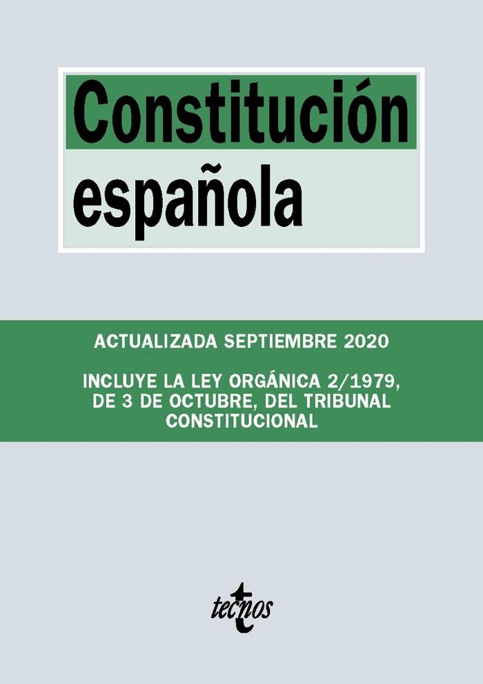 CONSTITUCIÓN ESPAÑOLA | 9788430980130 | EDITORIAL TECNOS | Llibreria Online de Banyoles | Comprar llibres en català i castellà online