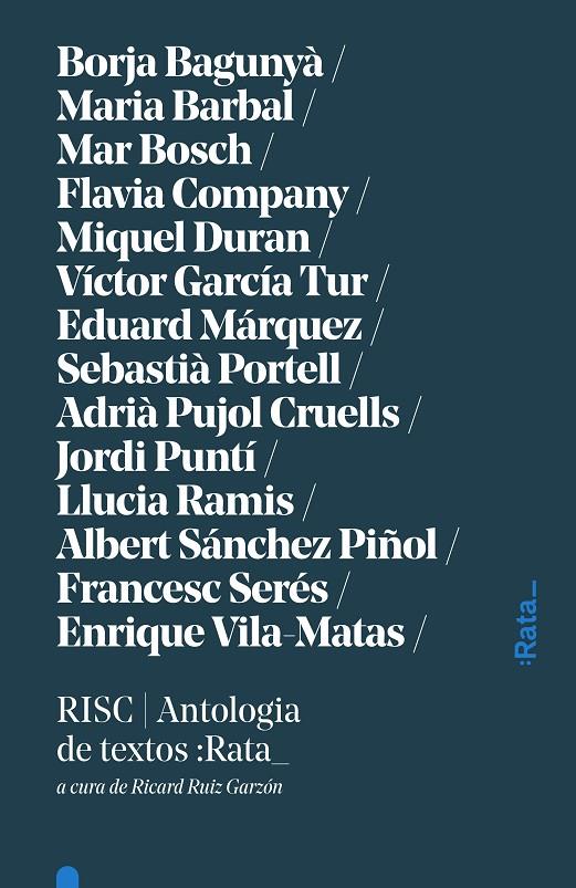RISC | 9788494489129 | RUIZ GARZÓN, RICARD | Llibreria Online de Banyoles | Comprar llibres en català i castellà online