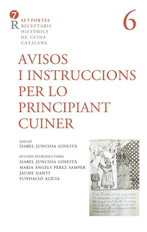 AVISOS I INSTRUCCIONS PER LO PRINCIPIANT CUINER | 9788472268487 | ANÒNIM, ANÒNIM | Llibreria Online de Banyoles | Comprar llibres en català i castellà online