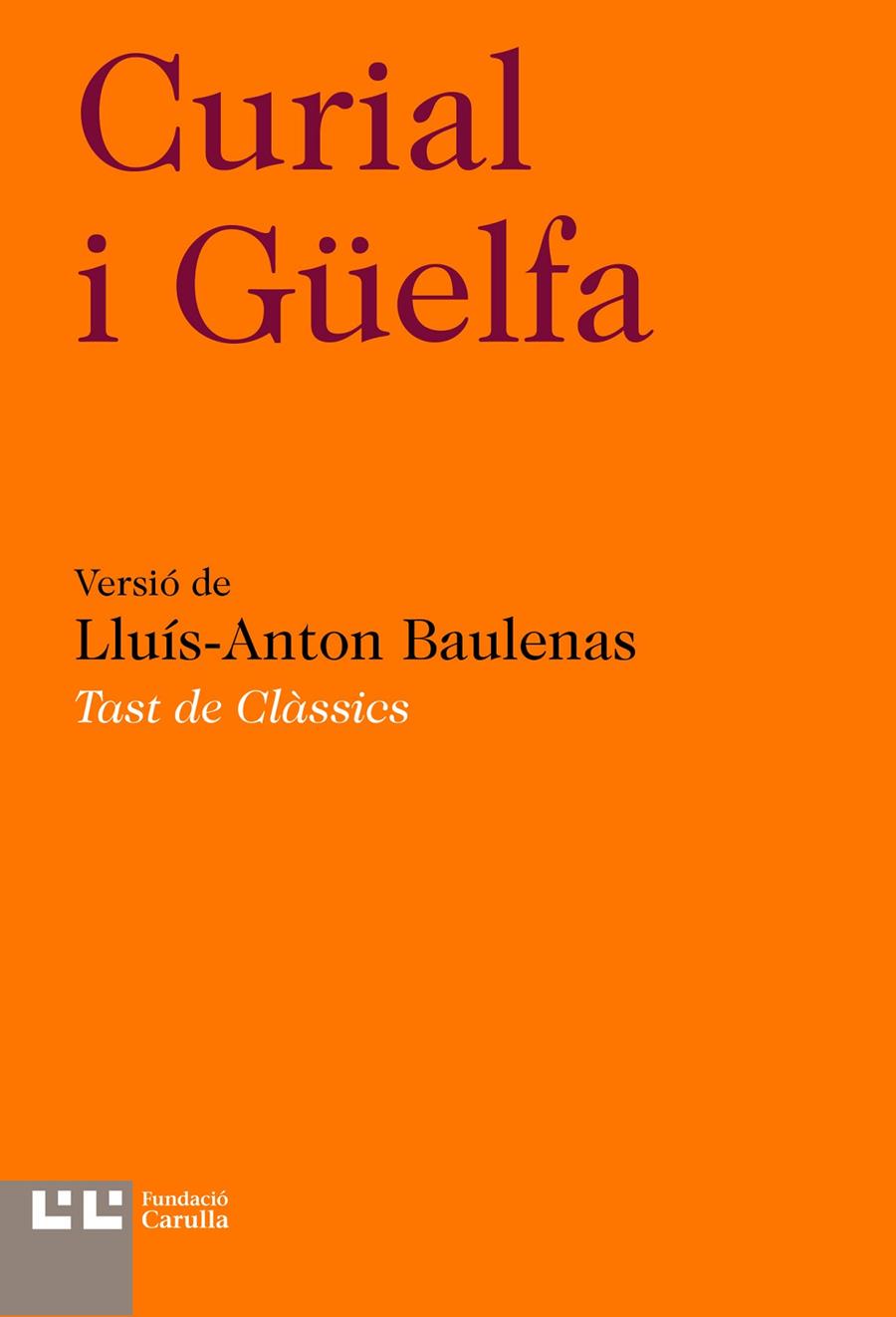 CURIAL I GÜELFA | 9788472268234 | ANONIMO | Llibreria Online de Banyoles | Comprar llibres en català i castellà online