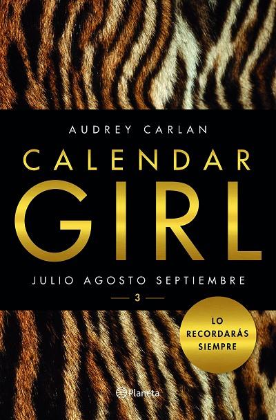 CALENDAR GIRL 3 | 9788408159636 | AUDREY CARLAN, AUDREY | Llibreria Online de Banyoles | Comprar llibres en català i castellà online