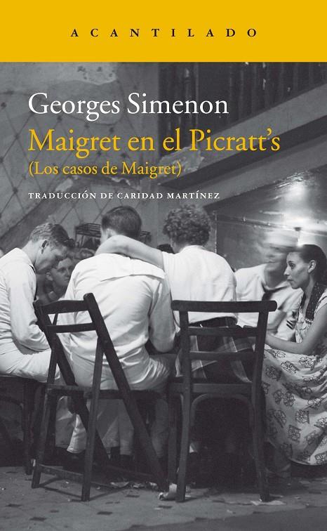 MAIGRET EN EL PICRATT'S | 9788416748716 | SIMENON, GEORGES | Llibreria Online de Banyoles | Comprar llibres en català i castellà online