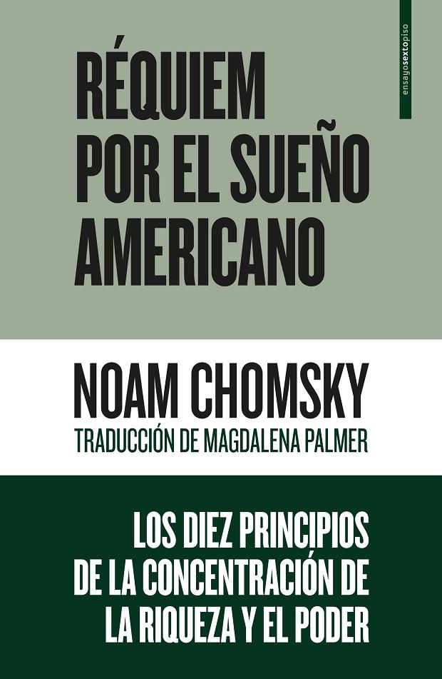 RÉQUIEM POR EL SUEÑO AMERICANO | 9788416677504 | CHOMSKY, NOAM | Llibreria Online de Banyoles | Comprar llibres en català i castellà online
