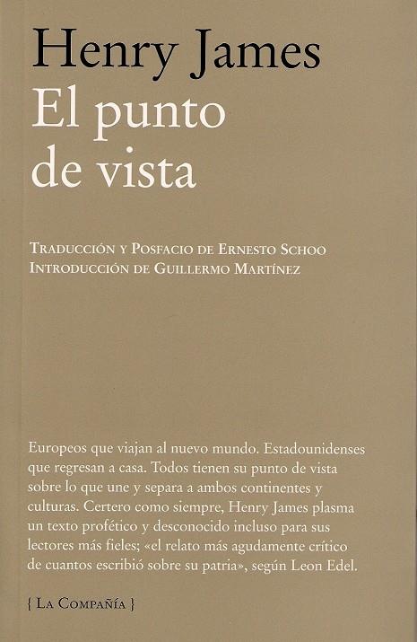 PUNTO DE VISTA, EL | 9788483930502 | JAMES, HENRY | Llibreria Online de Banyoles | Comprar llibres en català i castellà online