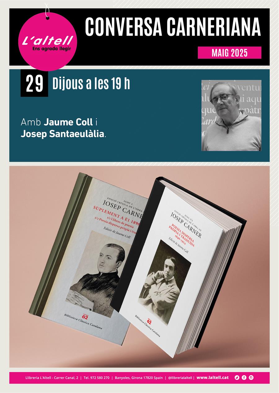 CONVERSA CARNERIANA - Llibreria Online de Banyoles | Comprar llibres en català i castellà online