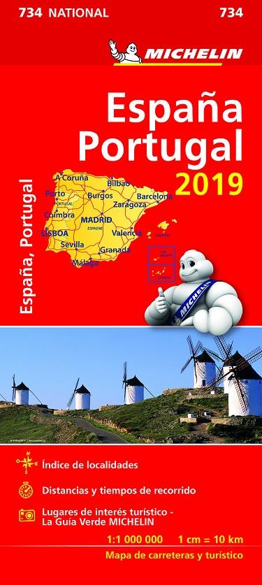 MAPA NATIONAL ESPAÑA - PORTUGAL | 9782067236707 | MICHELIN | Llibreria L'Altell - Llibreria Online de Banyoles | Comprar llibres en català i castellà online - Llibreria de Girona