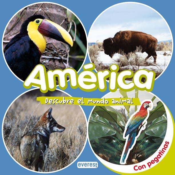 AMERICA DESCUBRE EL MUNDO ANIMAL | 9788424116613 | EVEREST | Llibreria Online de Banyoles | Comprar llibres en català i castellà online