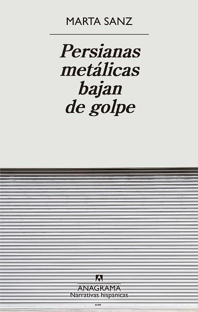 PERSIANAS METÁLICAS BAJAN DE GOLPE | 9788433901897 | SANZ, MARTA | Llibreria L'Altell - Llibreria Online de Banyoles | Comprar llibres en català i castellà online - Llibreria de Girona