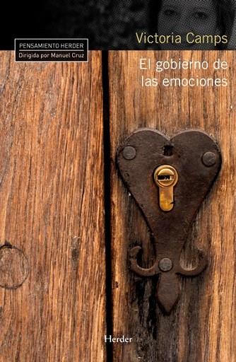 GOBIERNO DE LAS EMOCIONES, EL | 9788425427442 | CAMPS, VICTORIA | Llibreria L'Altell - Llibreria Online de Banyoles | Comprar llibres en català i castellà online - Llibreria de Girona
