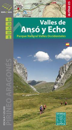 VALLES DE ANSO Y ECHO 1:25.000 -ALPINA | 9788480907453 | ALPINA | Llibreria L'Altell - Llibreria Online de Banyoles | Comprar llibres en català i castellà online - Llibreria de Girona