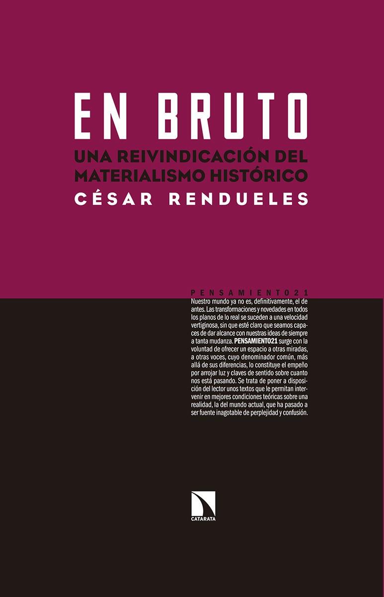 EN BRUTO | 9788490971727 | RENDUELES, CÉSAR | Llibreria Online de Banyoles | Comprar llibres en català i castellà online