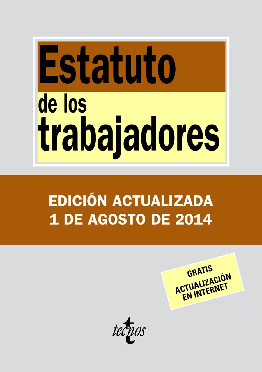 ESTATUTO DE LOS TRABAJADORES | 9788430962433 | Llibreria L'Altell - Llibreria Online de Banyoles | Comprar llibres en català i castellà online - Llibreria de Girona