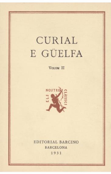 CURIAL E GÜELFA | 9788472268272 | EDICIO CRITICA DE RAMON ARAMON I SERRA | Llibreria Online de Banyoles | Comprar llibres en català i castellà online