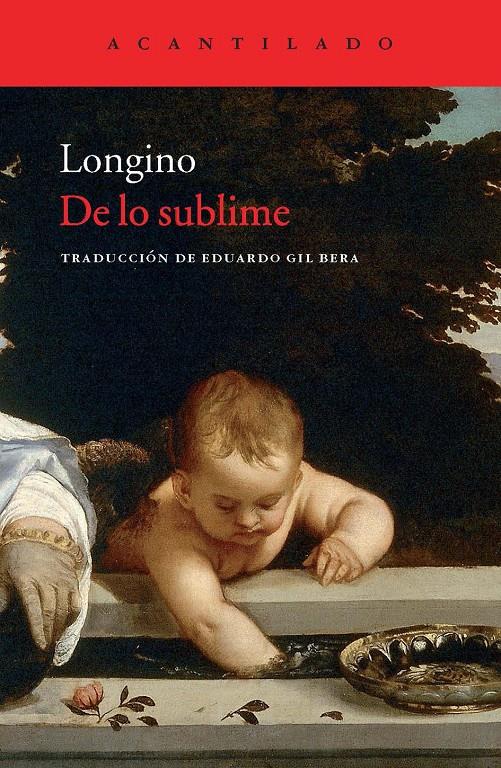 DE LO SUBLIME | 9788416011148 | LONGINO | Llibreria Online de Banyoles | Comprar llibres en català i castellà online