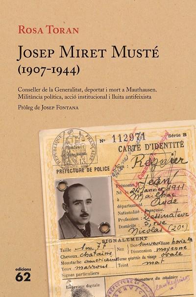 JOSEP MIRET MUSTÉ (1907-1944) | 9788429776188 | TORAN BELVER, ROSA | Llibreria L'Altell - Llibreria Online de Banyoles | Comprar llibres en català i castellà online - Llibreria de Girona