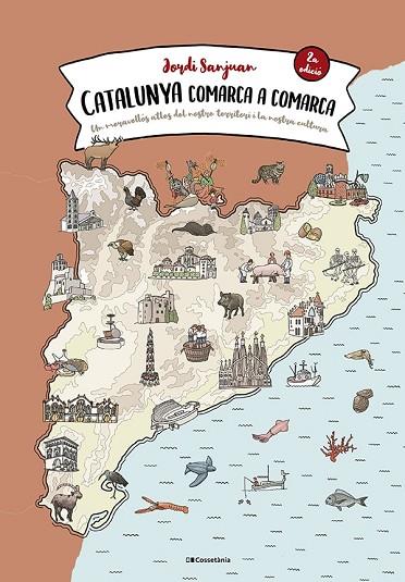 CATALUNYA COMARCA A COMARCA | 9788413562483 | SANJUAN CUNÍ, JORDI | Llibreria L'Altell - Llibreria Online de Banyoles | Comprar llibres en català i castellà online - Llibreria de Girona