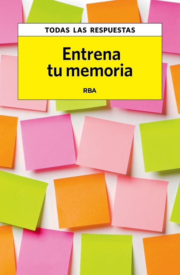ENTRENA TU MEMORIA | 9788490561249 | VARIOS AUTORES | Llibreria Online de Banyoles | Comprar llibres en català i castellà online