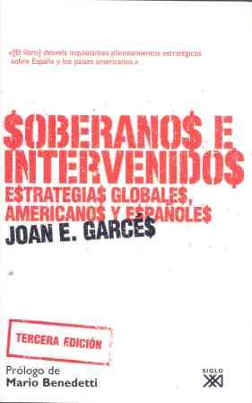 SOBERANOS E INTERVENIDOS | 9788432313271 | GARCES, JOAN E | Llibreria L'Altell - Llibreria Online de Banyoles | Comprar llibres en català i castellà online - Llibreria de Girona