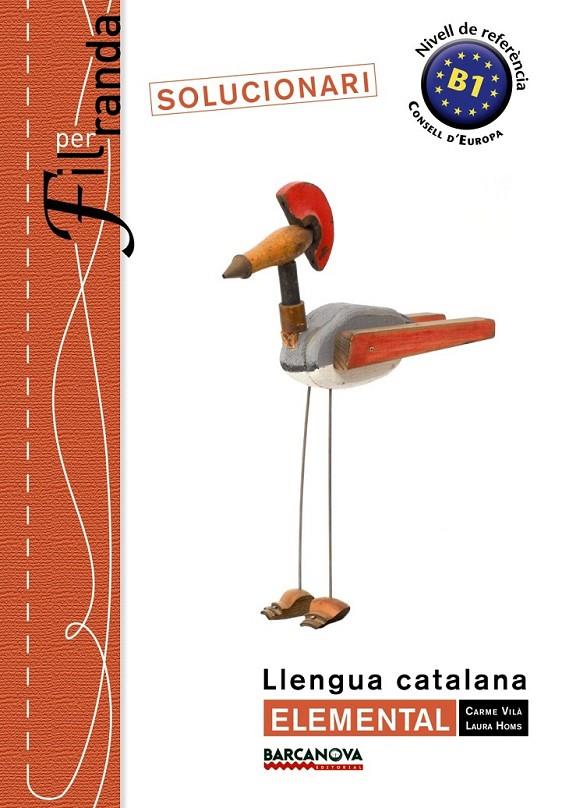 FIL PER RANDA. ELEMENTAL. SOLUCIONARI | 9788448932329 | VILÀ, CARME/HOMS, LAURA | Llibreria Online de Banyoles | Comprar llibres en català i castellà online