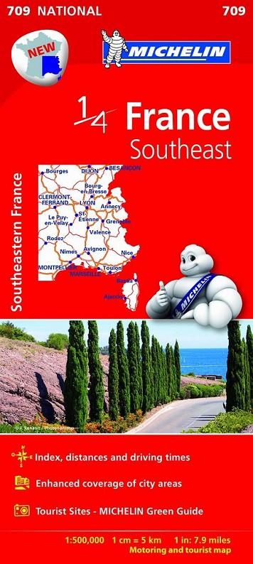 MAPA NATIONAL FRANCE SOUTHEAST | 9782067200739 | VARIOS AUTORES | Llibreria Online de Banyoles | Comprar llibres en català i castellà online
