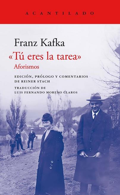 "TÚ ERES LA TAREA" | 9788419036858 | KAFKA, FRANZ | Llibreria L'Altell - Llibreria Online de Banyoles | Comprar llibres en català i castellà online - Llibreria de Girona