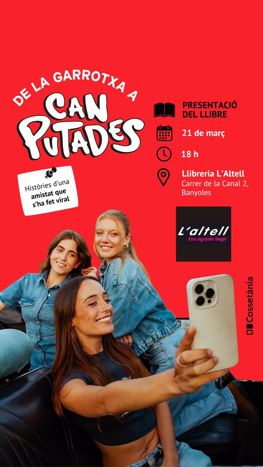 PRESENTACIÓ DEL LLIBRE "De la Garrotxa a CAN PUTADES" - Llibreria Online de Banyoles | Comprar llibres en català i castellà online