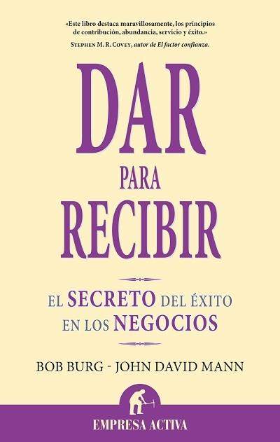 DAR PARA RECIBIR | 9788492452071 | BURG,BOB/DAVID MANN,JOHN | Llibreria Online de Banyoles | Comprar llibres en català i castellà online