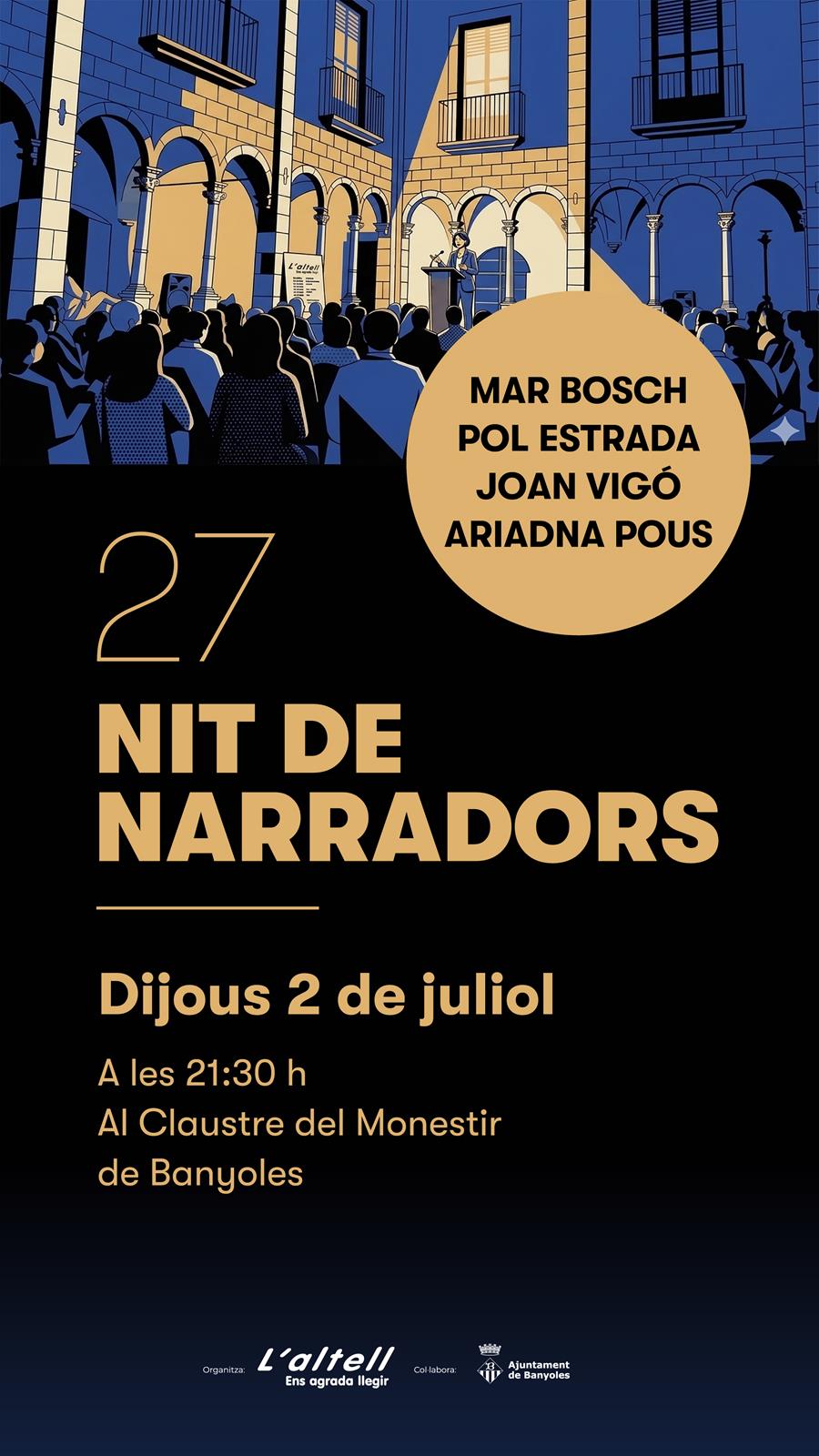 27ena NIT DE NARRADORS - Llibreria Online de Banyoles | Comprar llibres en català i castellà online
