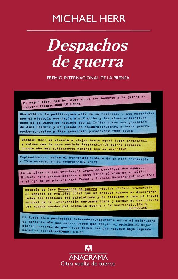 DESPACHOS DE GUERRA | 9788433976208 | HERR, MICHAEL | Llibreria L'Altell - Llibreria Online de Banyoles | Comprar llibres en català i castellà online - Llibreria de Girona