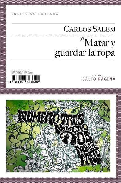 MATAR Y GUARDAR ROPA | 9788493563592 | SALEM, CARLOS | Llibreria Online de Banyoles | Comprar llibres en català i castellà online