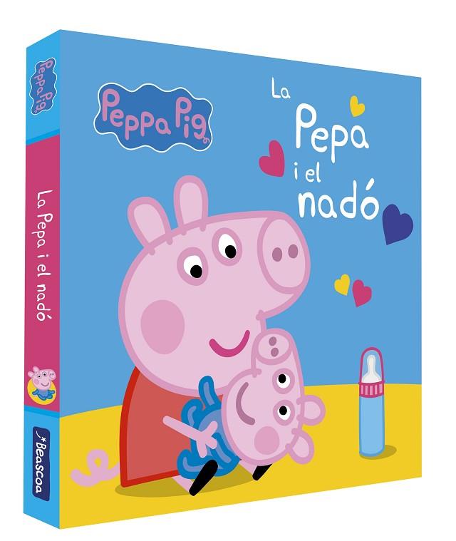 PEPPA PIG. LLIBRE DE CARTRÓ - LA PEPA I EL NADÓ | 9788448867003 | HASBRO/EONE | Llibreria Online de Banyoles | Comprar llibres en català i castellà online