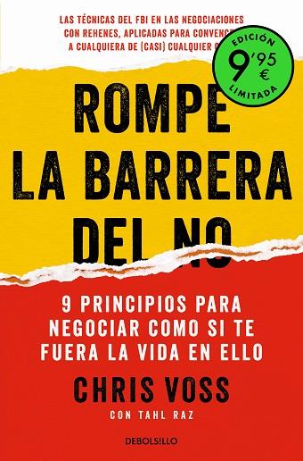 EDICIÓN LIMITADA DE ROMPE LA BARRERA DEL NO | 9788466363907 | VOSS, CHRIS | Llibreria Online de Banyoles | Comprar llibres en català i castellà online