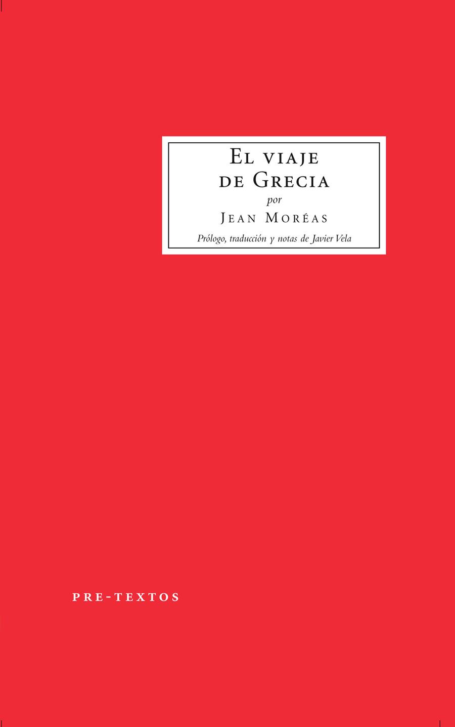 VIAJE DE GRECIA | 9788492913572 | MORÉAS, JEAN | Llibreria Online de Banyoles | Comprar llibres en català i castellà online